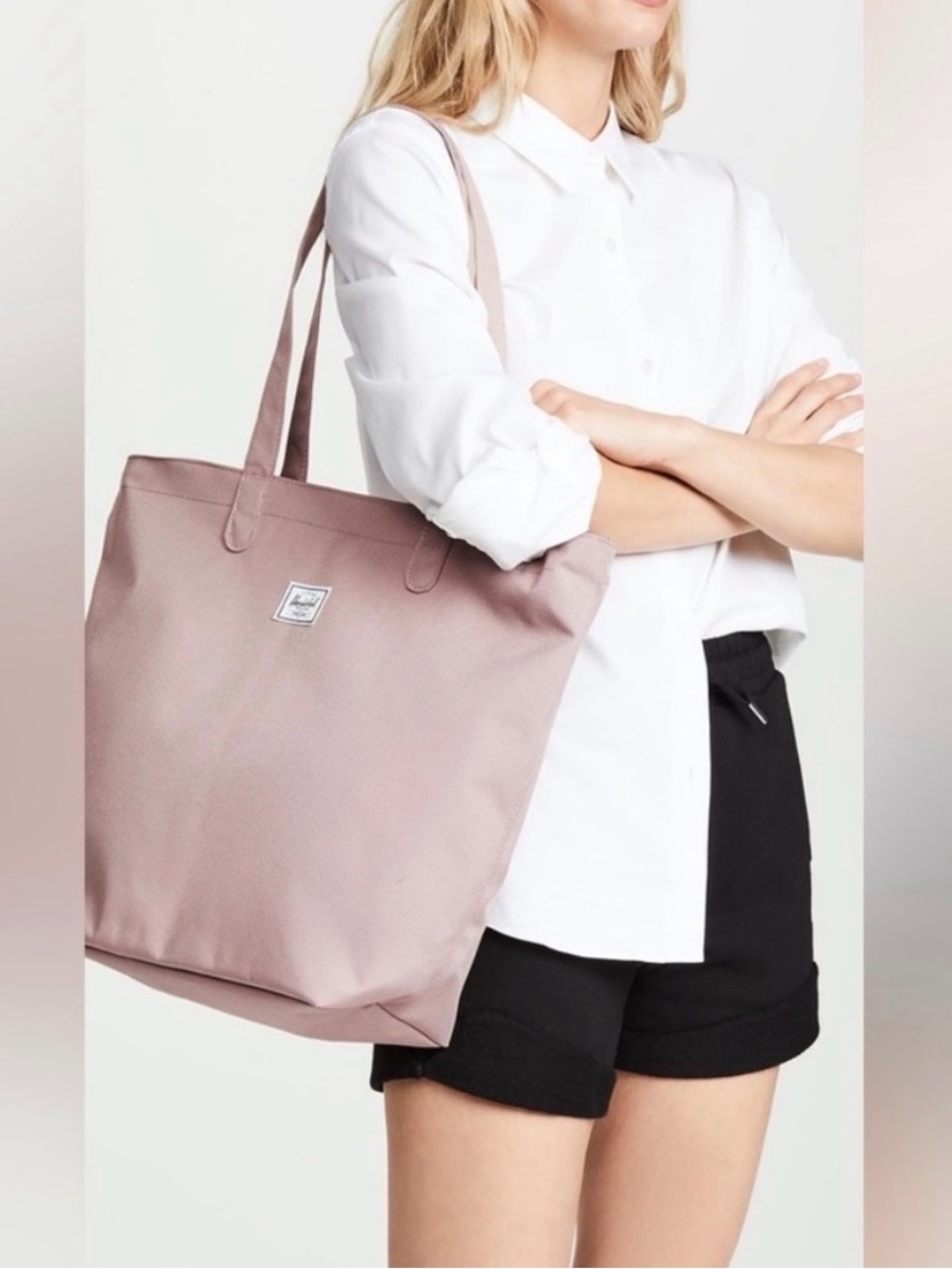 Herschel Supply Company Tote Bag in Dusty Mauve